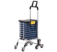 Carrito de la compra de aluminio ligero y plegable portátil para escalada y transporte, perfecto para uso al aire libre y fácil almacenamiento.