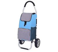 Carrito de la compra plegable con bolsa impermeable ligero para acampar y ciclismo todoterreno, perfecto para comestibles diarios y actividades al aire libre