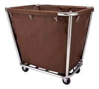 Carrito de lavandería comercial con ruedas | Diseño resistente y espacioso para una gestión eficiente de la lavandería en hoteles, hospitales y empresas