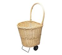 Carrito de leña de mimbre WERKA PRO