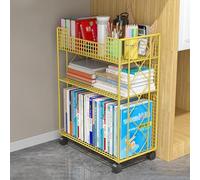 Carrito de libros móvil con ruedas bloqueables y carpetas de archivos colgantes, organizador de archivos rodante para almacenamiento de oficina y carrito utilitario