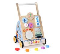 Carrito de paseo Bebe, 8 en 1 Ruta Motricidad Bebé, Andador Bebé Niño y Niña Motricidad, Desarrollo cognitivo, Diseño natural cómodo, a partir de 18 meses