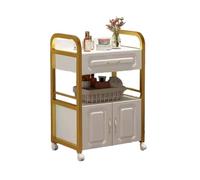 Carrito De Peluquería, Carrito De Herramientas Con Ruedas, Organizador De Almacenamiento Herramientas De Acero, For Sala Estar, Baño Oficina Ahorra Espacio.(Color 4)