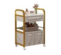 Carrito De Peluquería, Carrito De Herramientas Con Ruedas, Organizador De Almacenamiento Herramientas De Acero, For Sala Estar, Baño Oficina Ahorra Espacio.(Color5)