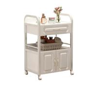 Carrito De Peluquería, Carrito De Herramientas Con Ruedas, Organizador De Almacenamiento Herramientas De Acero, For Sala Estar, Baño Oficina Ahorra Espacio.(Color 2)