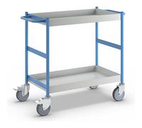 Carrito de servicio con cubetas eurokraft pro, capacidad 10 l