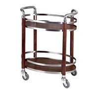 Carrito de servicio móvil de 3 niveles, versátil para hoteles, exhibición de postres de té y vino, carrito multiusos para catering, eventos y uso doméstico