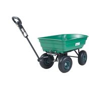 Carrito de transporte corfinio 111x51cm máx. 250kg - verde/negro [pro.tec]