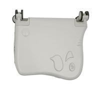 Carrito de viaje para niños, maleta con ruedas de dibujos animados para jóvenes exploradores, asa extensible con compartimentos organizados, forma divertida de personaje y características de movilidad