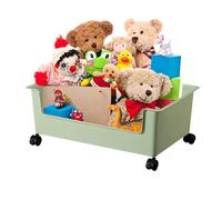 Carrito expositor para libros - Estantería móvil sobre ruedas | Carrito porta libros, juguetes y objetos diversos | Práctica y moderna librería para el hogar con ruedas para una