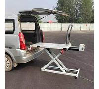 Carrito hidráulico de plataforma de elevación eléctrica - Capacidad de 300 kg, 38.6 pulgadas de altura, para un manejo eficiente de materiales y organización del espacio de trabajo