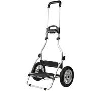 Carrito ligero con ruedas - Carro de la compra portátil para un fácil transporte de alimentos, verduras y equipaje - perfecto para uso al aire libre y compras en el mercado