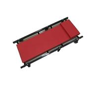 Carrito mecánico giratorio con 6 ruedas giratorias, reposacabezas de cuero suave para reparaciones de automóviles, diseño ergonómico para mayor comodidad en talleres