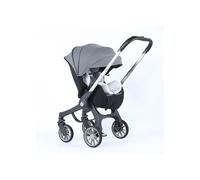 carrito multifuncional 4 en 1 plegable con asiento para auto cuna portátil bebé.GRIS