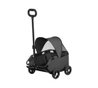 Carrito Para Perros Pequeños,Carrito Plegable para Mascotas Pequeñas | Transportín Ventilado Exterior Hasta 7 Kg - Uso en Centro Comercial Parque Playa Paseos Viajes y Visitas al Veterinario