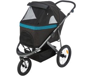 Carrito para Perros y Gatos Neumáticos Grandes y Llenos de Aire