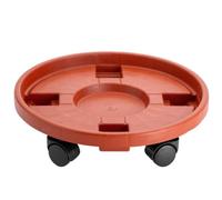 Carrito para plantas con ruedas de 43 cm, organizador universal para interiores, soporte de plástico para macetas EasyMove, bandeja para plantas perfecta para jardinería
