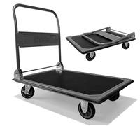 Carrito plegable para garaje, taller, hogar, sótano, plataforma, 90 x 60 cm, altura 86 cm