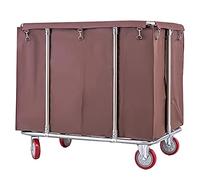 Carrito rodante resistente de 5 pulgadas para cubos - Carrito utilitario resistente para un fácil transporte y nización, perfecto para oficina en casa y uso al aire libre