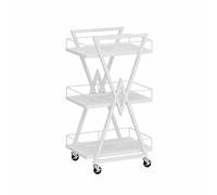 Carrito utilitario rodante de 3 niveles para spa médico y salón de belleza, carrito de almacenamiento portátil para manicura y peluquería con ruedas y bandeja de cajón