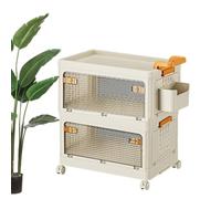 Carritos rodantes, carrito de almacenamiento con ruedas, estante de varios niveles, organizador de carrito para bebidas, aperitivos, dormitorio y cocina