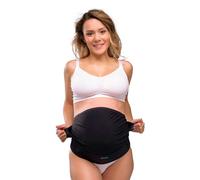 Carriwell Polainas De Embarazo De Apoyo, Pantalones Cómodos De Maternidad Con Bajo Vientre De Inserción, Alivia El Dolor De Espalda Durante El Embarazo, Transpirable Mujeres[Negro][Pequeño mediano]