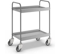 Carro auxiliar eurokraft pro, con 4 ruedas de maniobra