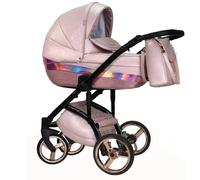 Carro bebé Modo Exclusive - COLOR : Rosa, Chasis: Negra