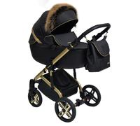 Carro Bebé Stilo Line oro - COLOR : Negro, PIEZAS: Tres piezas