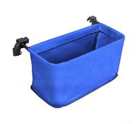 Carro carro carro cola bolsa, 1.5cm marco de tubo cuadrado Camping carro carro carro bolsa cola hecho de tela Oxford larga vida útil (azul)