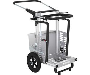 Carro colector de residuos Picobello Mini FLORA, soporte fijo para bolsas de basura