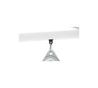 Carro con mosquetón RAU, para módulos superiores modulares en mesas y bancos de trabajo RAU