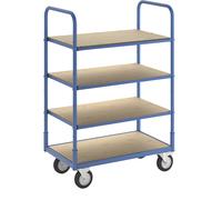 Carro con pisos Flex eurokraft basic, carga máx. 300 kg