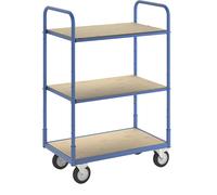 Carro con pisos Flex eurokraft basic, carga máx. 300 kg