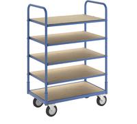 Carro con pisos Flex eurokraft basic, carga máx. 300 kg