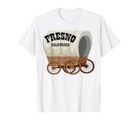 Carro Cubierto Fresno California para Hombres y Mujeres. Camiseta