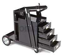 CARRO DE 4 CAJONES PARA MAQUINA DE SOLDAR PARA HERRAMIENTAS DE SOLDADURA Y ACCESORIOS
