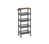 Carro de 5 Niveles 22 x 41 x 99,6 cm