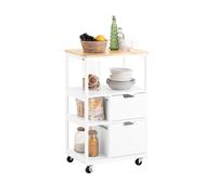 Carro de almacenamiento mueble auxiliar fkw111-wn sobuy es