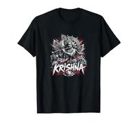 Carro de Batalla con Forma de Loto con Flauta Divina Krishna Camiseta