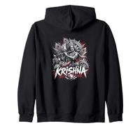 Carro de Batalla con Forma de Loto con Flauta Divina Krishna Sudadera con Capucha