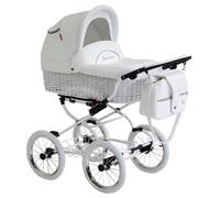 Carro de bebé clásico Scarlett Vintage - COLOR : Blanco
