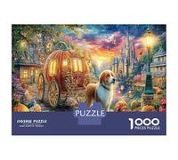 Carro de Calabaza Puzzle Imposible,desafío for Adults Interesante Entretenimiento Creativo 1000 Piezas Obra De Arte De Juego De para Adultos Y Niños 38x26cm/1000pcs