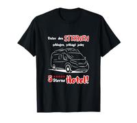 Carro de Camping con Texto en alemán Camiseta