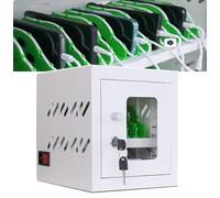 Carro de carga móvil y armario de almacenamiento con cerradura, se adapta a 6-60 teléfonos, perfecto para hospitales y escuelas, solución de gestión de dispositivos segura y conveniente