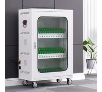 Carro de carga para teléfonos y tabletas, almacenamiento seguro para 20-60 dispositivos, fácil gestión, ideal para estudios de baile, restaurantes y bares