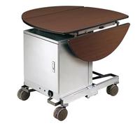Carro De Catering con Aislamiento Térmico Calentador Alimentos Acero Inoxidable, Mesa Auxiliar Plegable Servicio Habitaciones Ruedas Bloqueo(D)