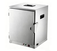 Carro De Catering con Aislamiento Térmico Calentador Alimentos Acero Inoxidable, Mesa Auxiliar Plegable Servicio Habitaciones Ruedas Bloqueo(B)