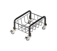 Carro de chapa de acero Probbax, para recipientes para separar materiales de 60/80 l