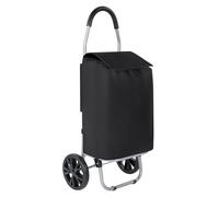 Carro de Compra Plegable 2 Ruedas Grandes | Carrito de la Compra Ligero con Bolsa Impermeable y Desmontable | Carga hasta 25kg | Capacidad 35 litros | Multiusos Estructura de Acero Robusta